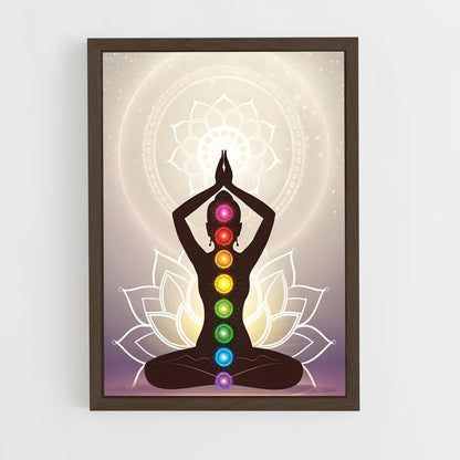 ap-chakras-3 cadre Bois foncé