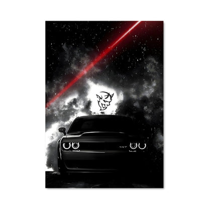 Poster Demon Laser