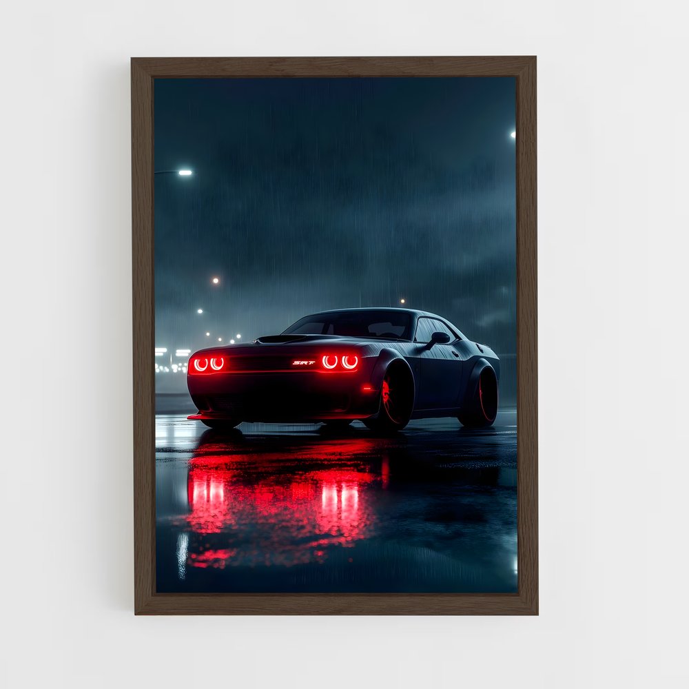 ap-challenger srt demon-8 cadre Bois foncé