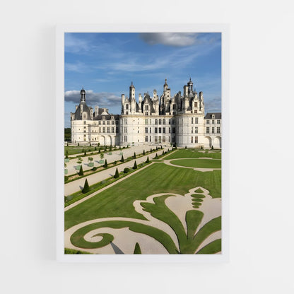 ap-chambord castle-3 cadre Blanc