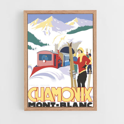 ap-chamonix 1924-1 cadre Bois clair