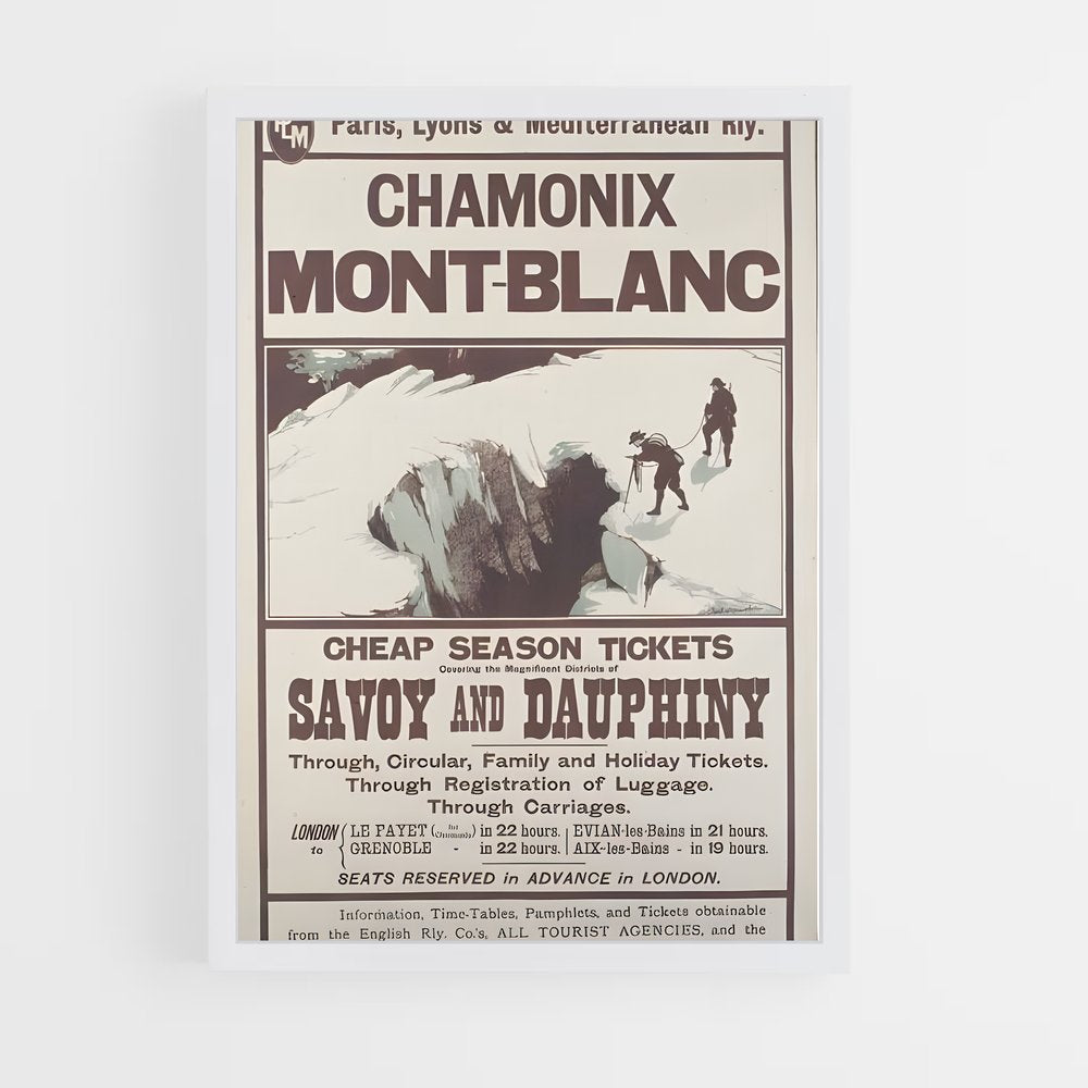 ap-chamonix 1924-4 cadre Blanc