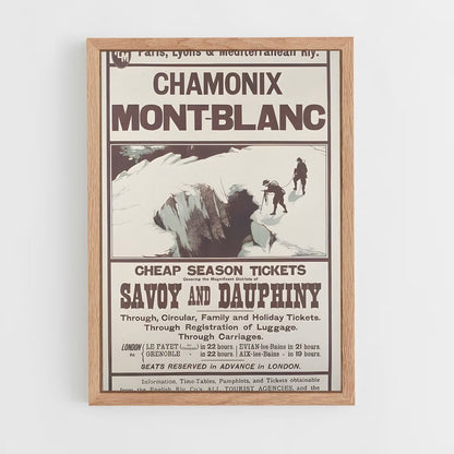 ap-chamonix 1924-4 cadre Bois clair