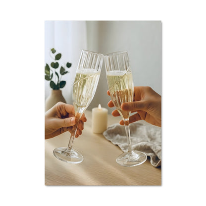 Poster Toast à l'Amour