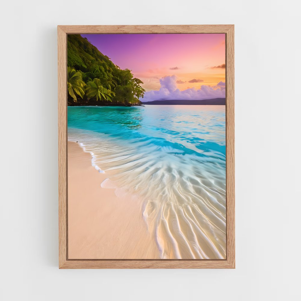 ap-champagne beach-2 cadre Bois clair