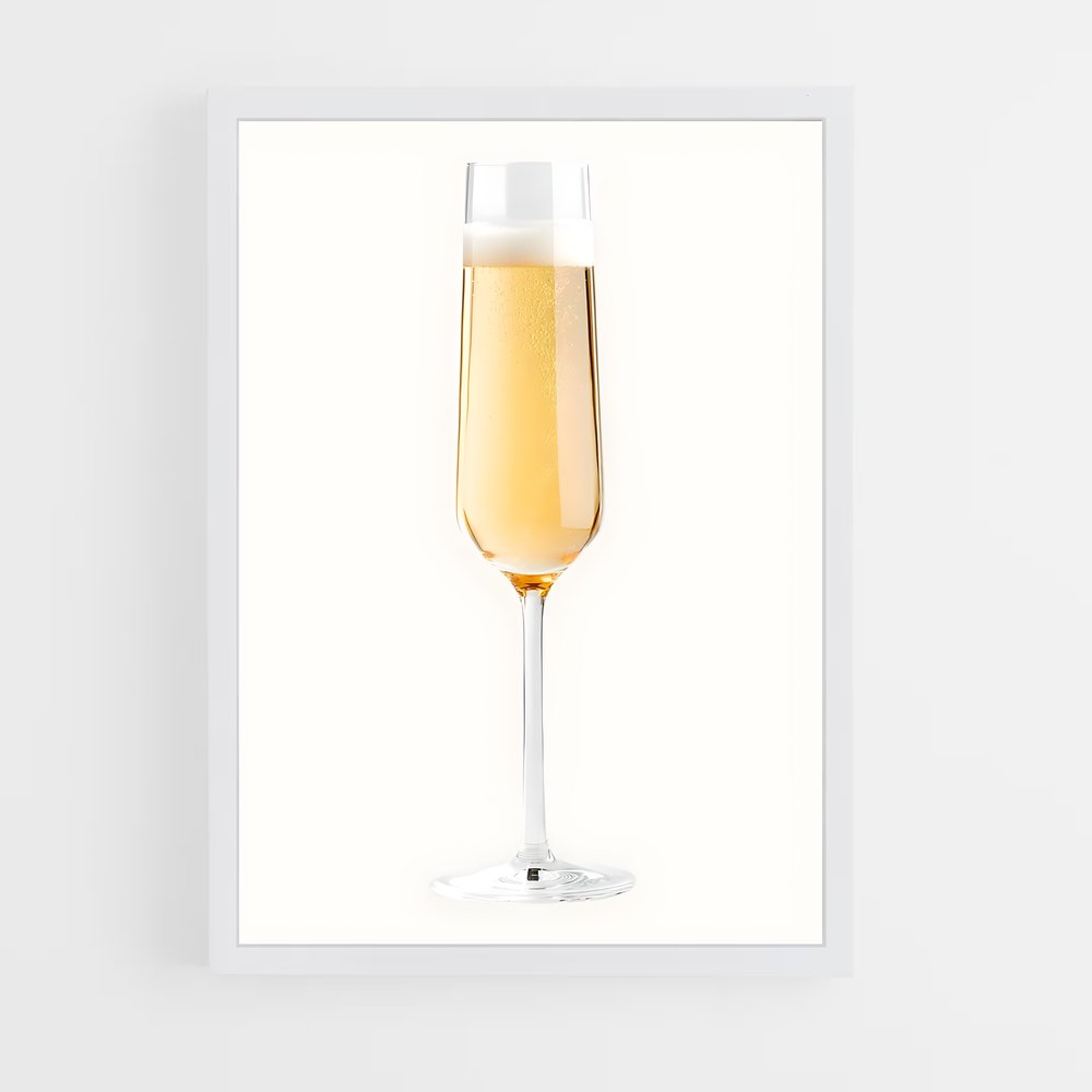 ap-champagne flute-2 cadre Blanc