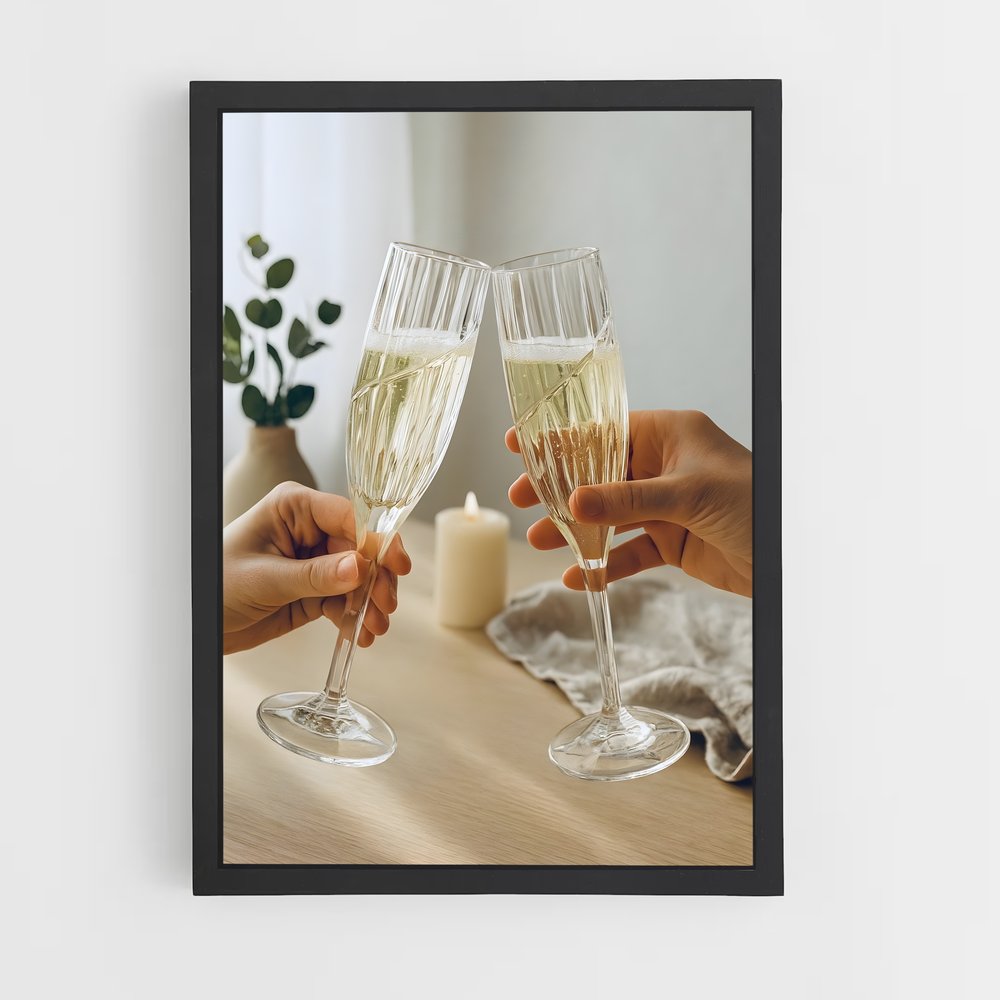ap-champagne flute-6 cadre Noir