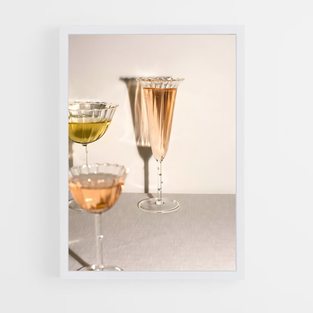 ap-champagne flute-7 cadre Blanc