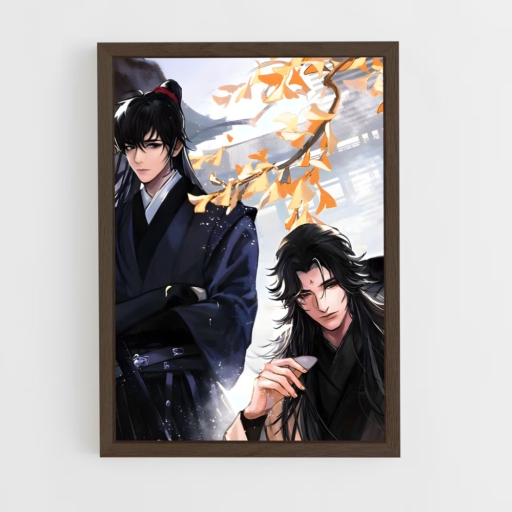 ap-chan wing yan-2 cadre Bois foncé