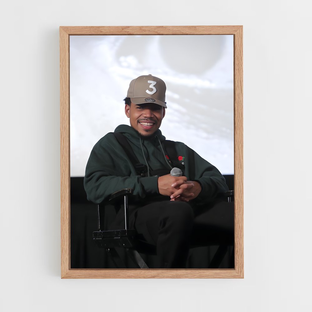 ap-chance the rapper-1 cadre Bois clair
