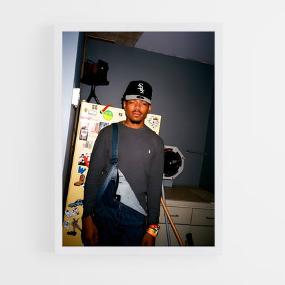 ap-chance the rapper-2 cadre Blanc