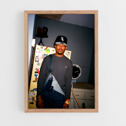 ap-chance the rapper-2 cadre Bois clair