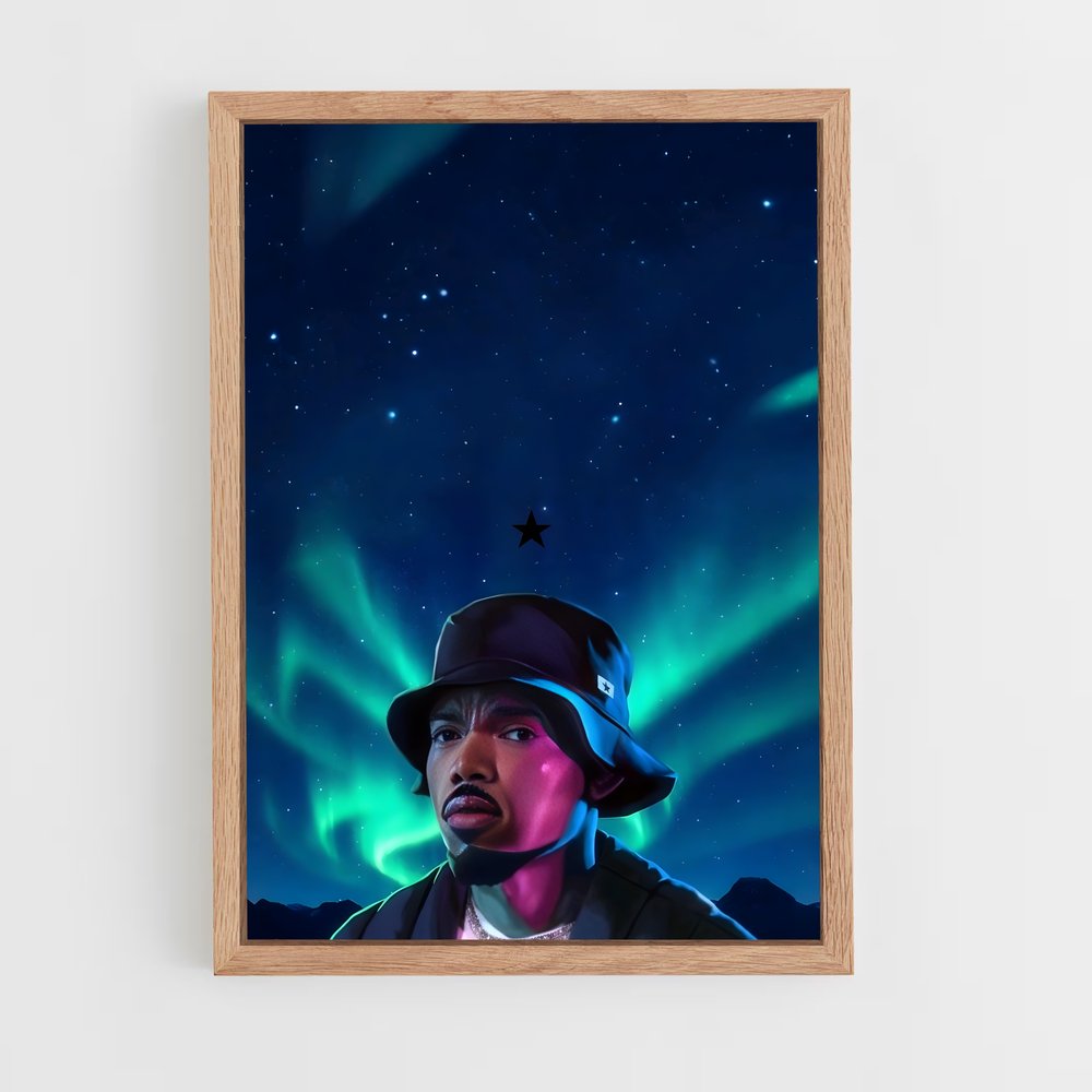 ap-chance the rapper-5 cadre Bois clair