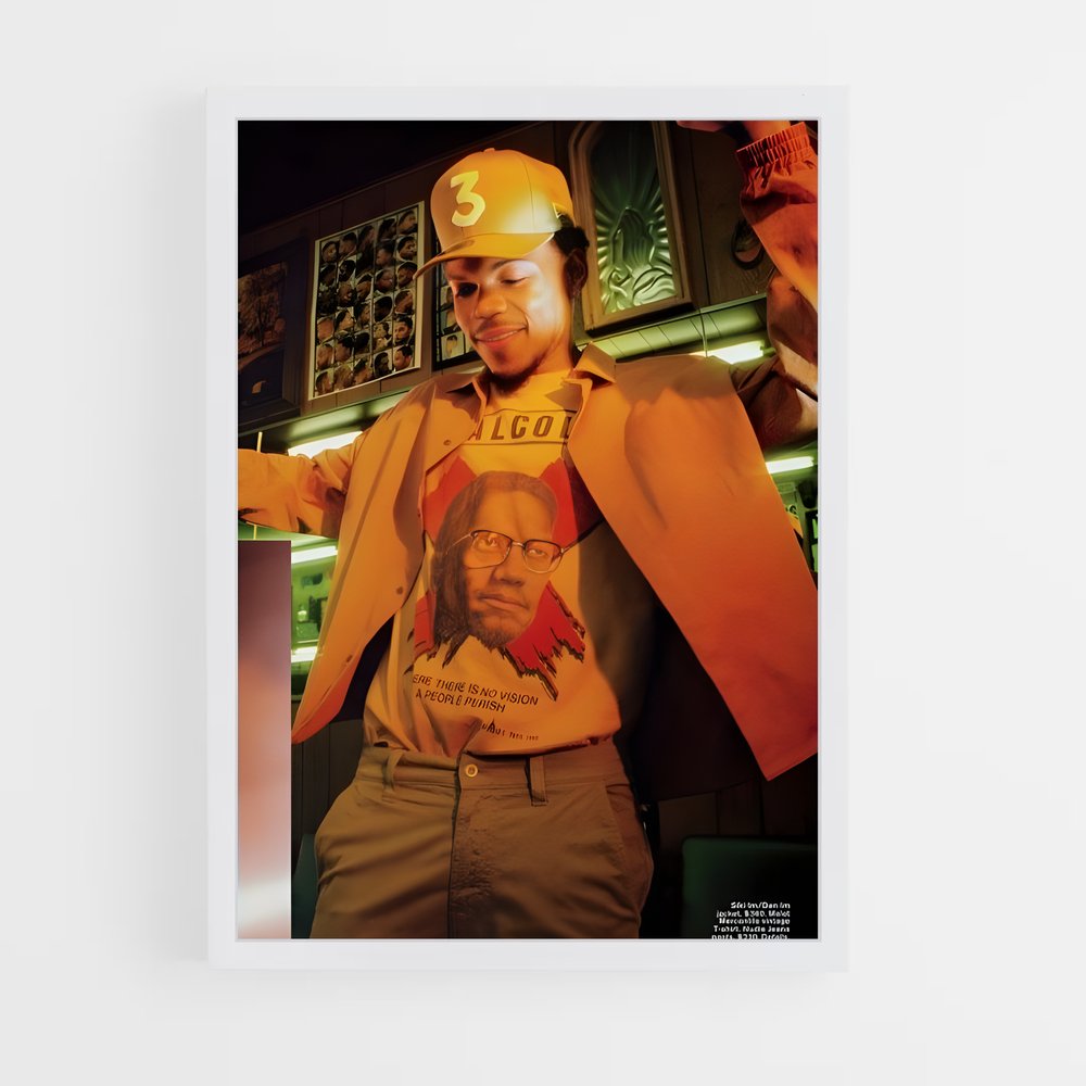 ap-chance the rapper-9 cadre Blanc