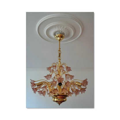 Poster Lumière Rose