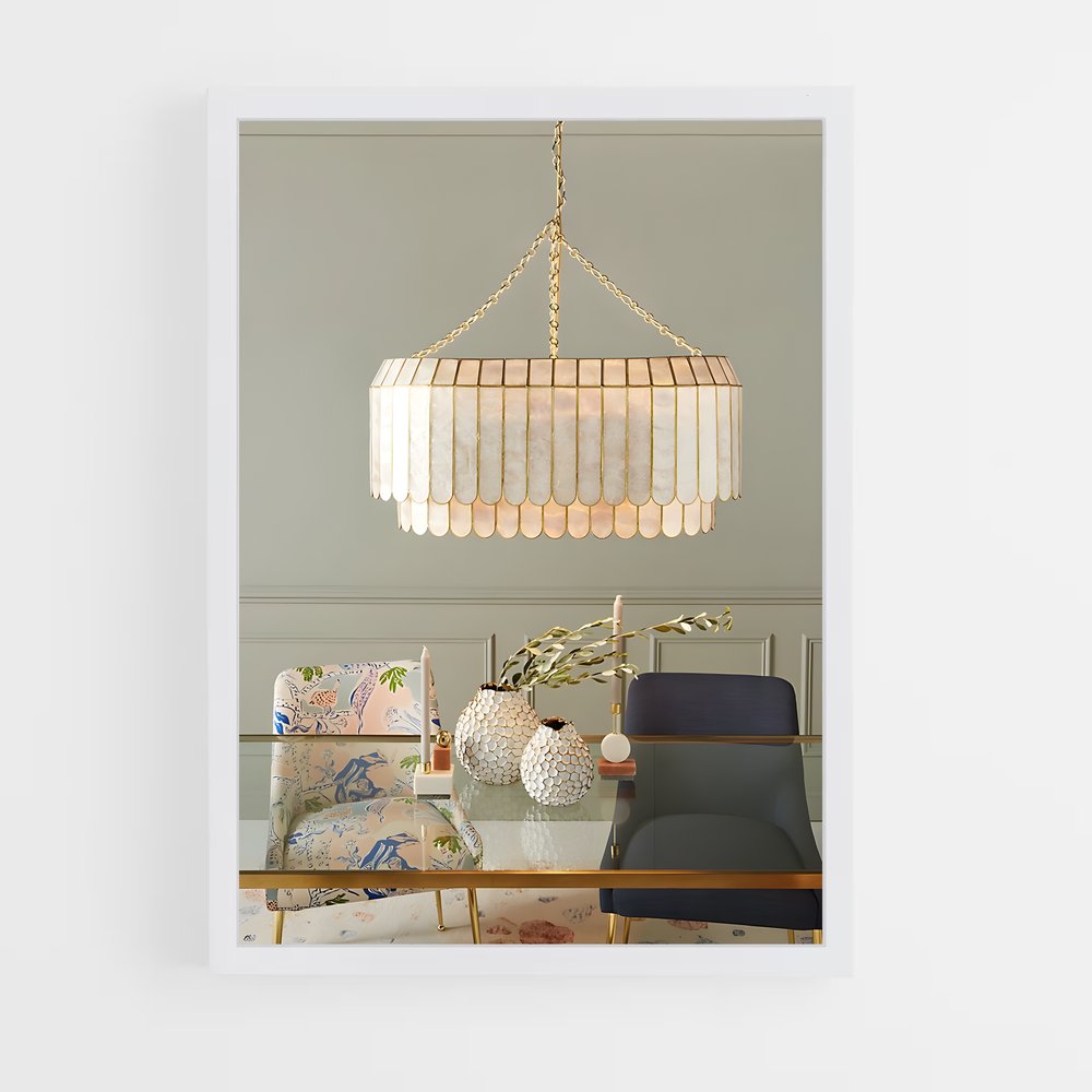 ap-chandelier-2 cadre Blanc