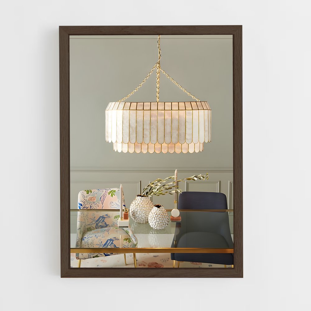 ap-chandelier-2 cadre Bois foncé