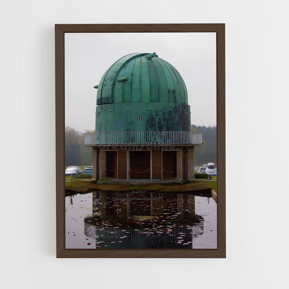 ap-chandra observatory-2 cadre Bois foncé
