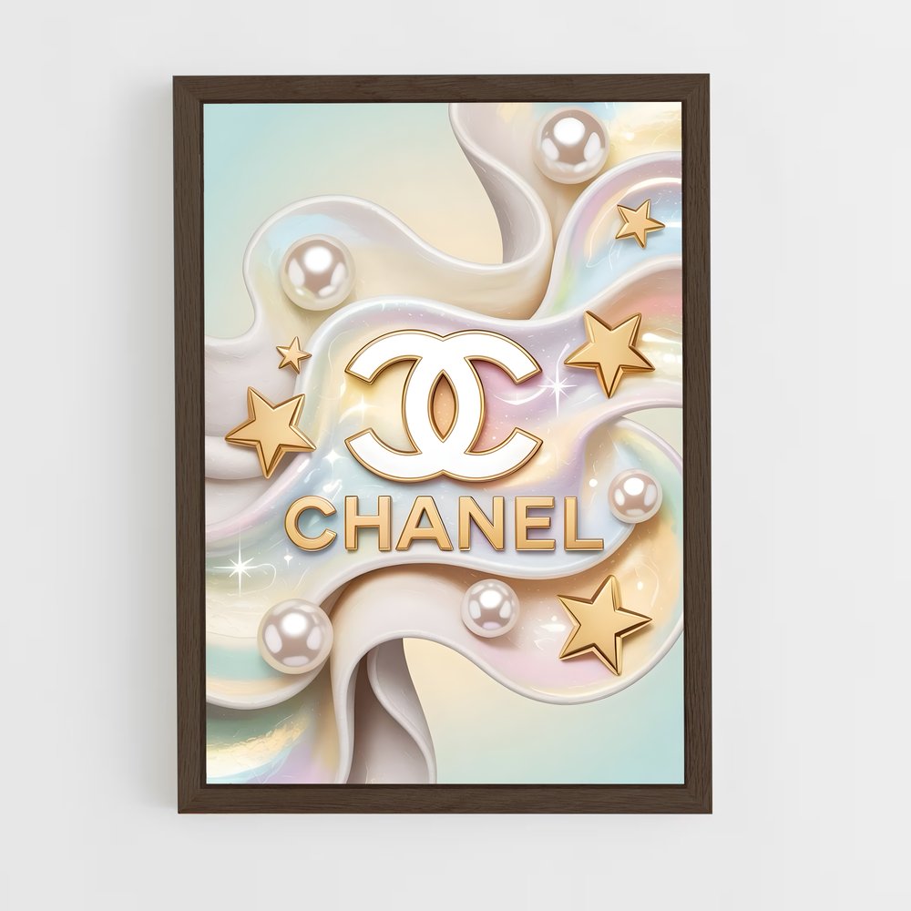 ap-chanel-4 cadre Bois foncé