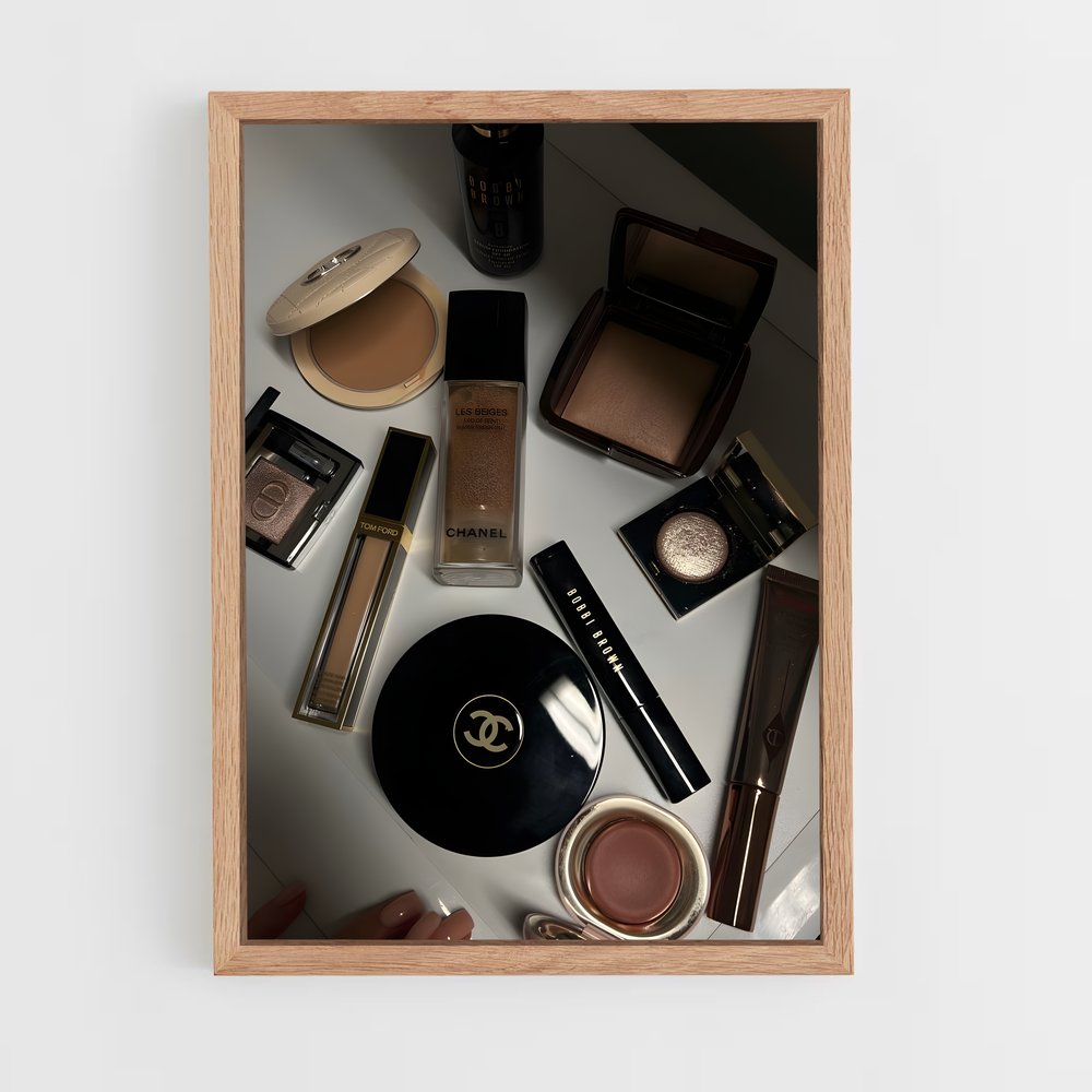ap-chanel beauty-2 cadre Bois clair