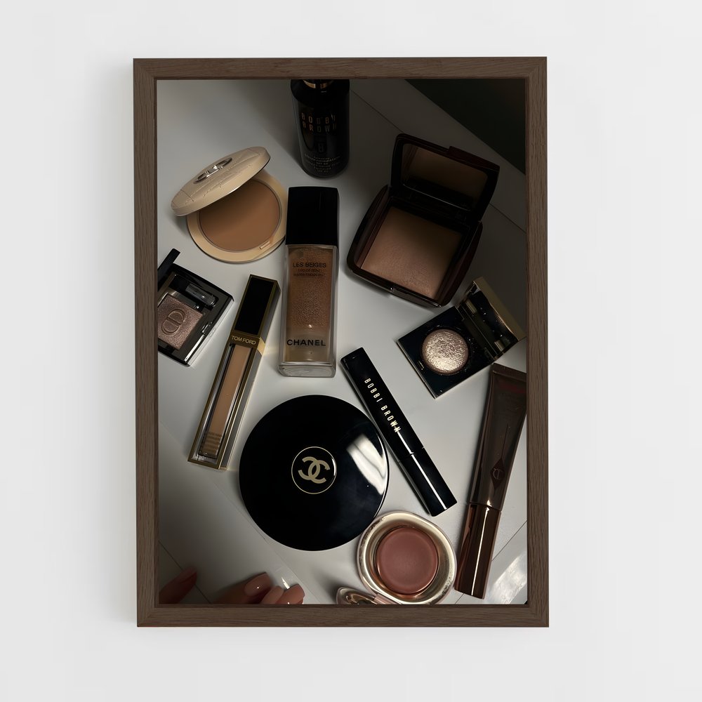 ap-chanel beauty-2 cadre Bois foncé