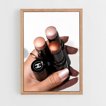 ap-chanel beauty-6 cadre Bois clair