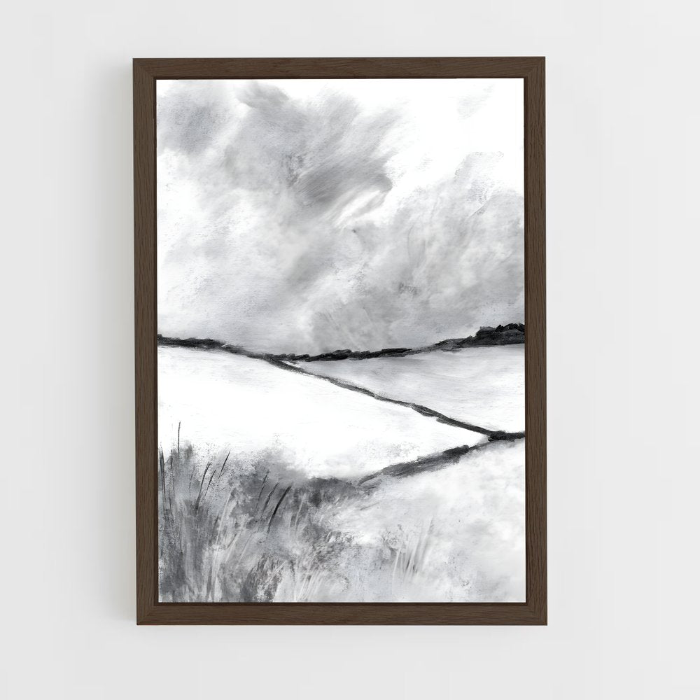 ap-charcoal-3 cadre Bois foncé