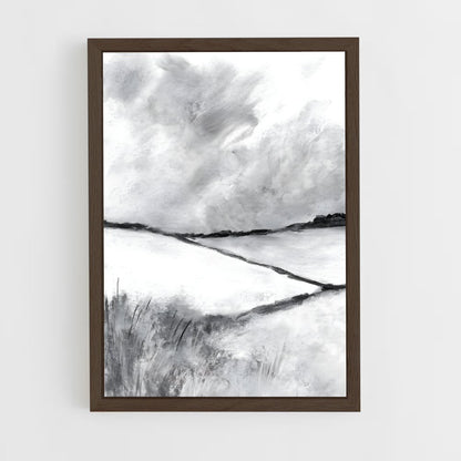 ap-charcoal-3 cadre Bois foncé