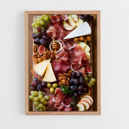 ap-charcuterie board-2 cadre Bois clair