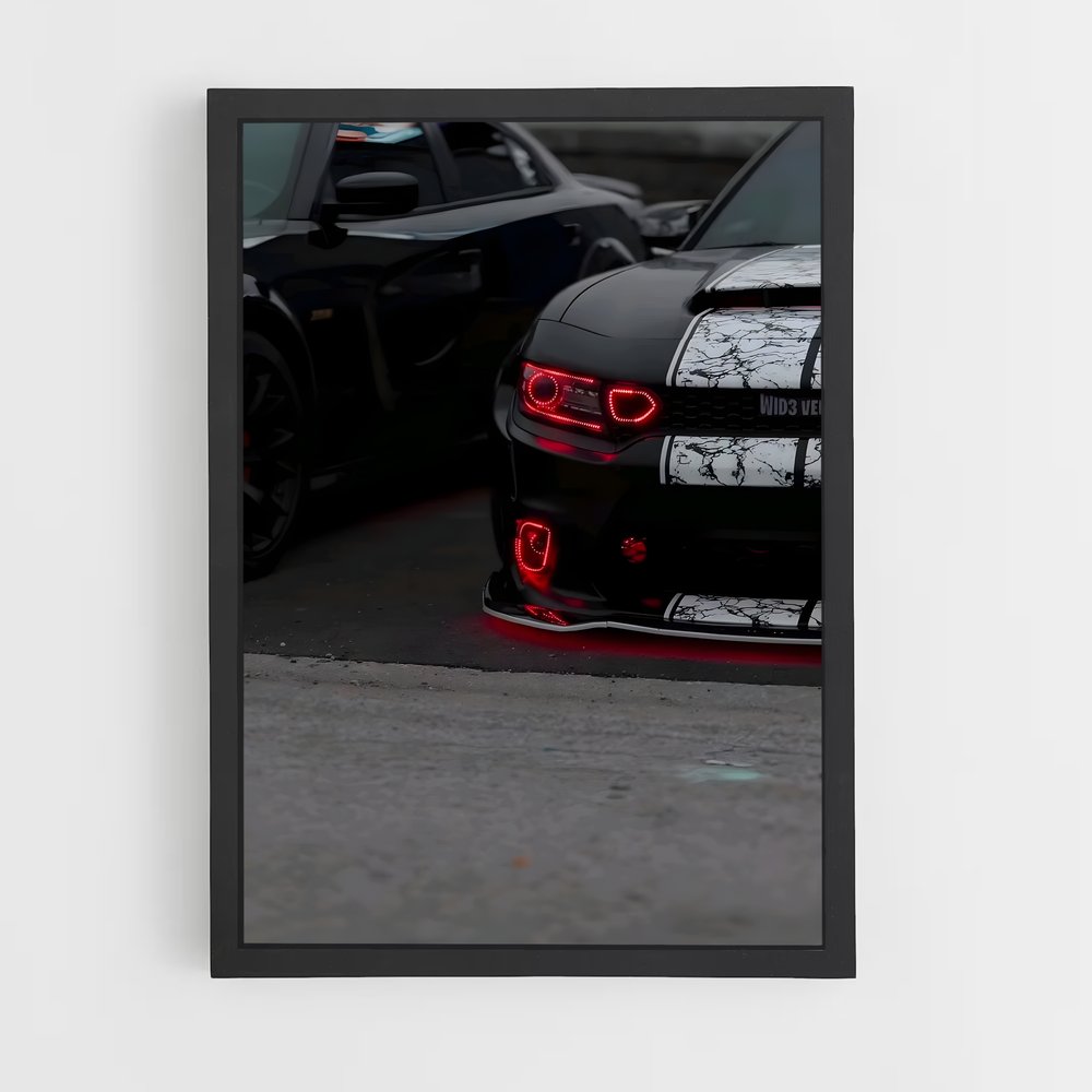 ap-charger srt hellcat redeye-2 cadre Noir