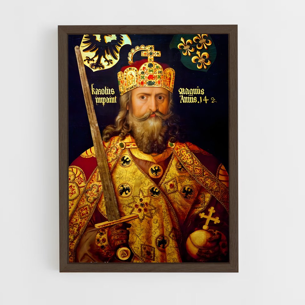 ap-charlemagne-1 cadre Bois foncé