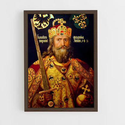 ap-charlemagne-1 cadre Bois foncé