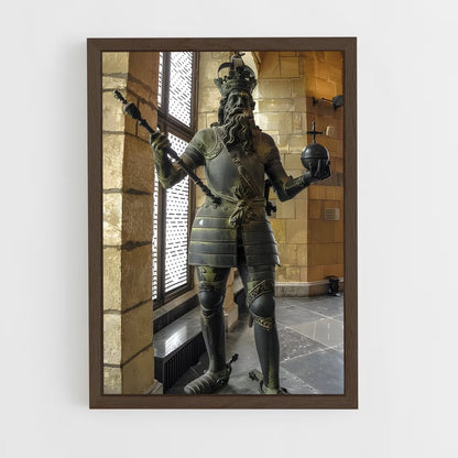ap-charlemagne-3 cadre Bois foncé