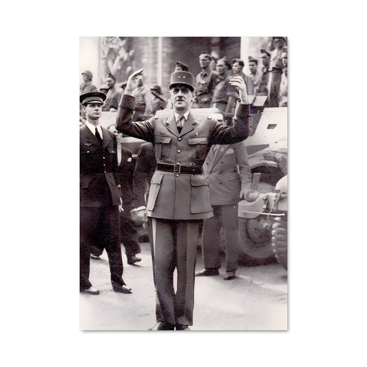 Poster Général en Uniforme