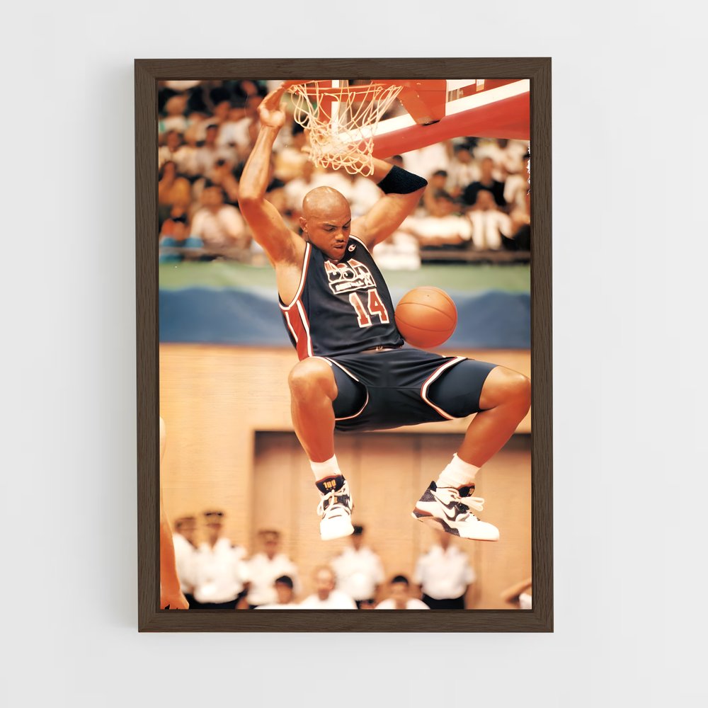 ap-charles barkley-7 cadre Bois foncé