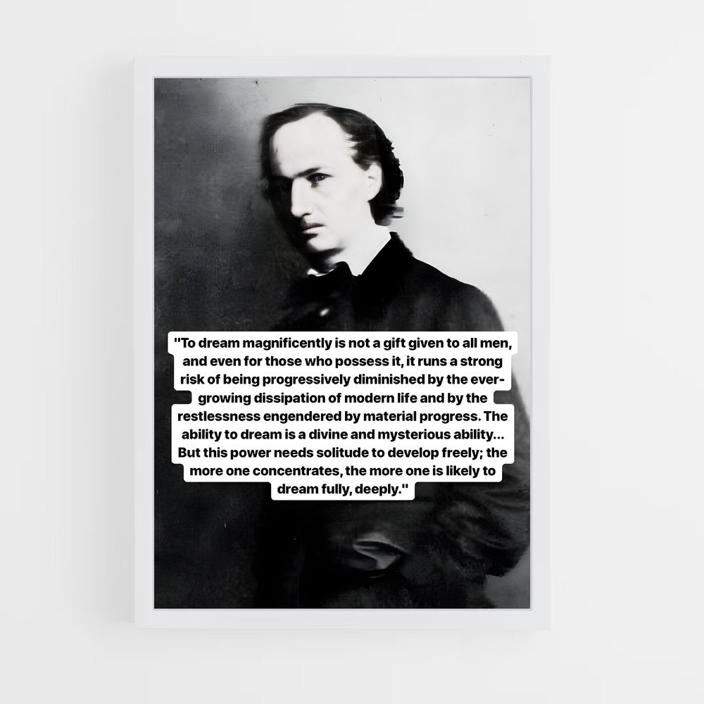 ap-charles baudelaire-6 cadre Blanc