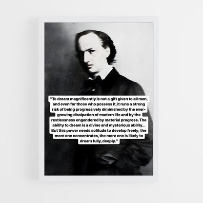 ap-charles baudelaire-6 cadre Blanc