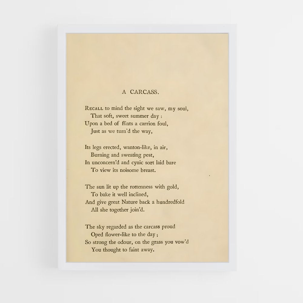 ap-charles baudelaire-8 cadre Blanc