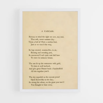 ap-charles baudelaire-8 cadre Blanc