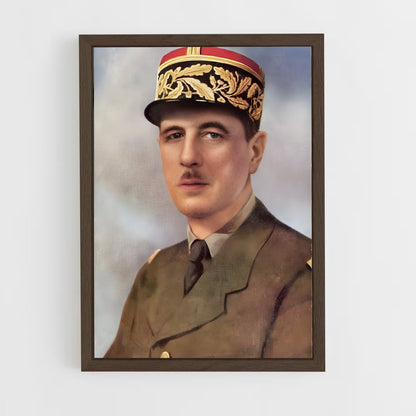 ap-charles de gaulle-2 cadre Bois foncé