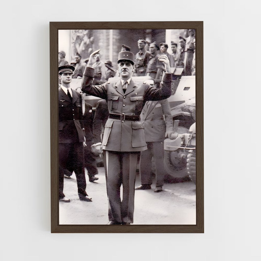 ap-charles de gaulle-4 cadre Bois foncé