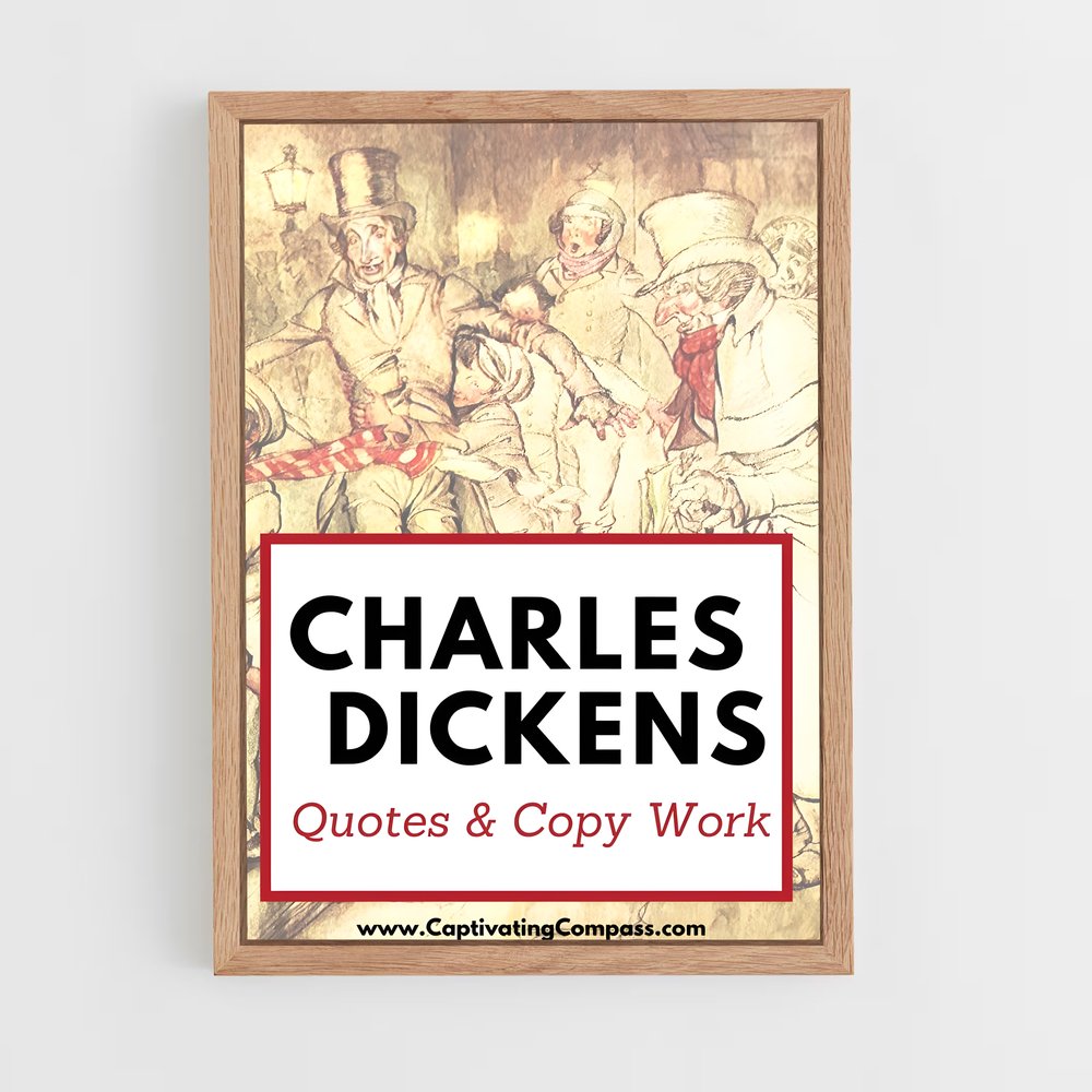 ap-charles dickens-2 cadre Bois clair