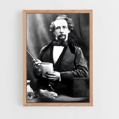 ap-charles dickens-6 cadre Bois clair