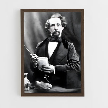 ap-charles dickens-6 cadre Bois foncé
