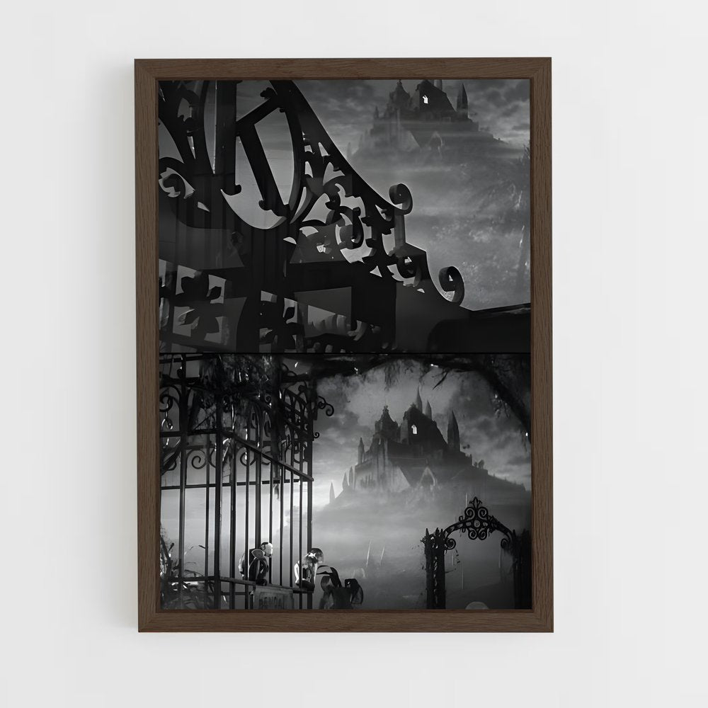 ap-charles foster kane-1 cadre Bois foncé