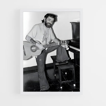 ap-charles manson-6 cadre Blanc