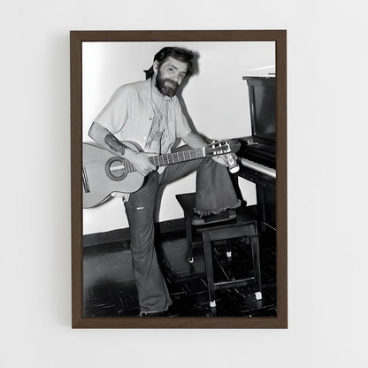 ap-charles manson-6 cadre Bois foncé