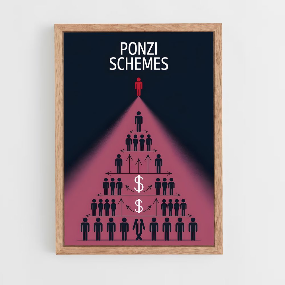 ap-charles ponzi-1 cadre Bois clair