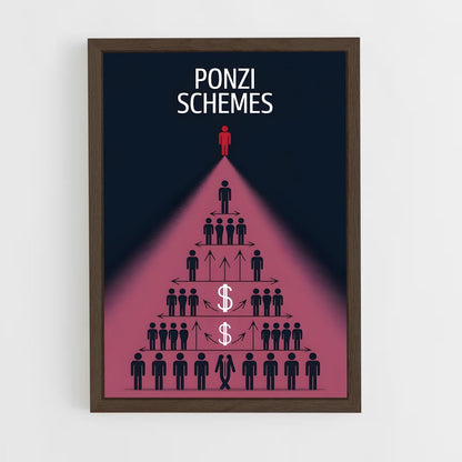ap-charles ponzi-1 cadre Bois foncé
