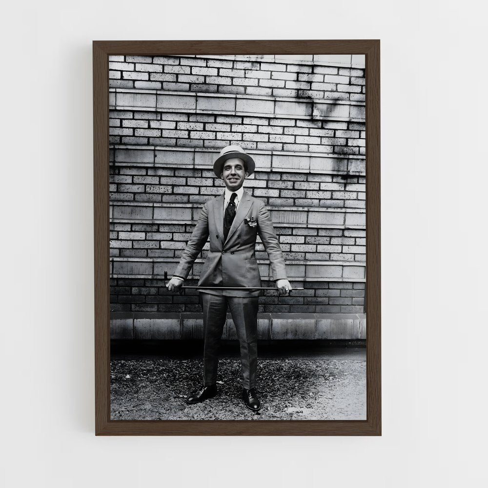 ap-charles ponzi-3 cadre Bois foncé